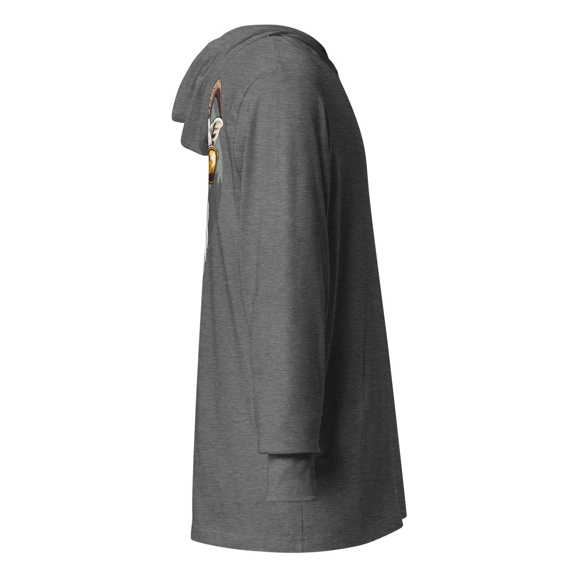 Manly Goated Hooded Long Tee product image (6)