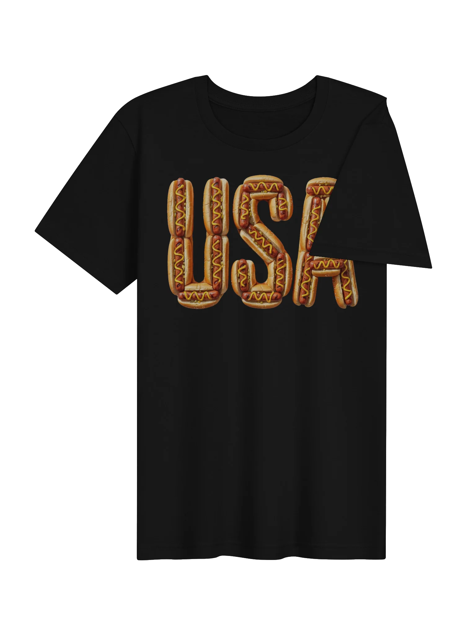 Hot Dog USA Tee | Patriotic USA T Shirt product image (64)