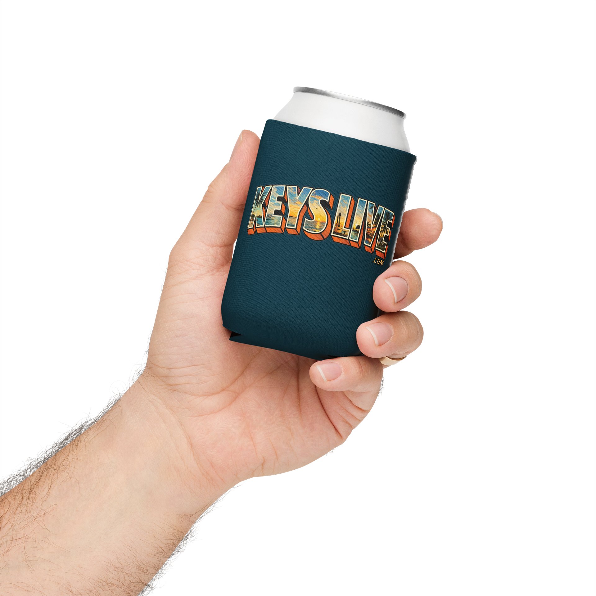 KeysLive Retro Logo Koozie product image (3)