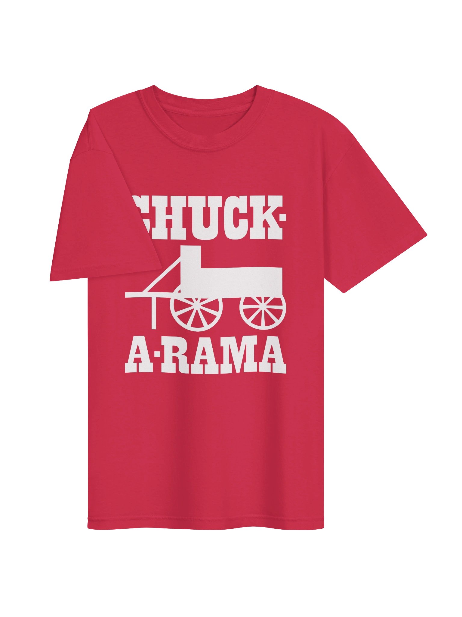 Chuck Wagon Tee - Red & White product image (3)