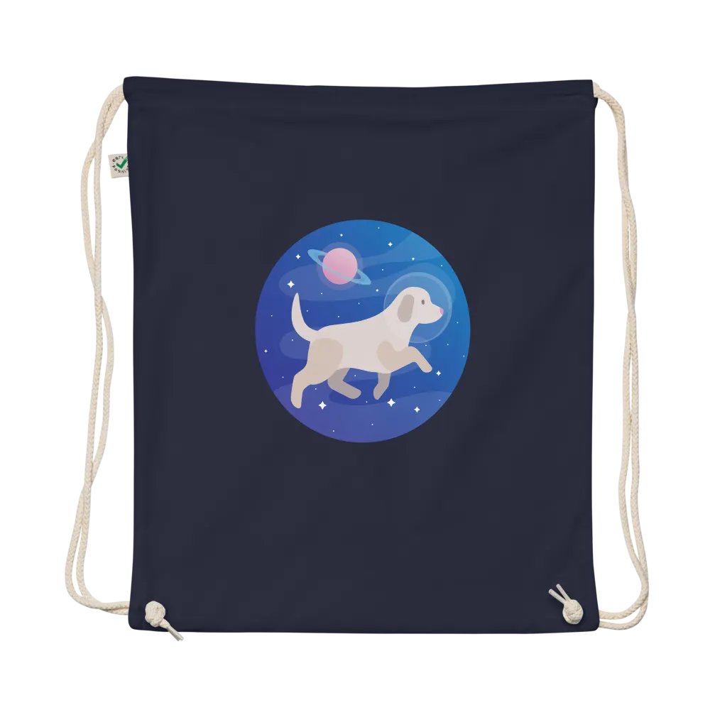 Space Doggo Drawstring Bag product image (1)