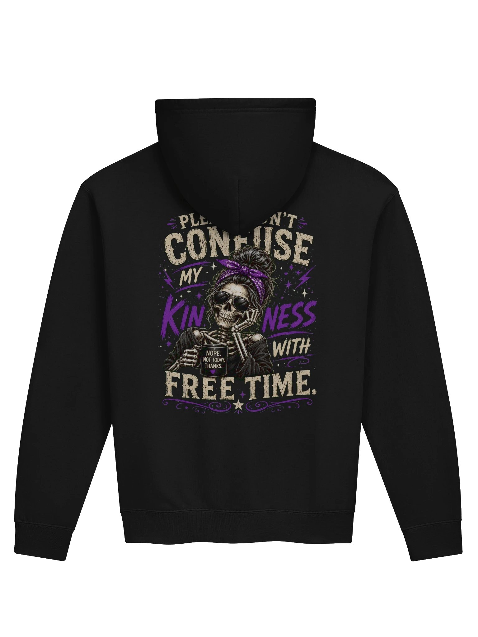 Don’t confuse my Kindness 10K of Chaos Hoodie product image (2)