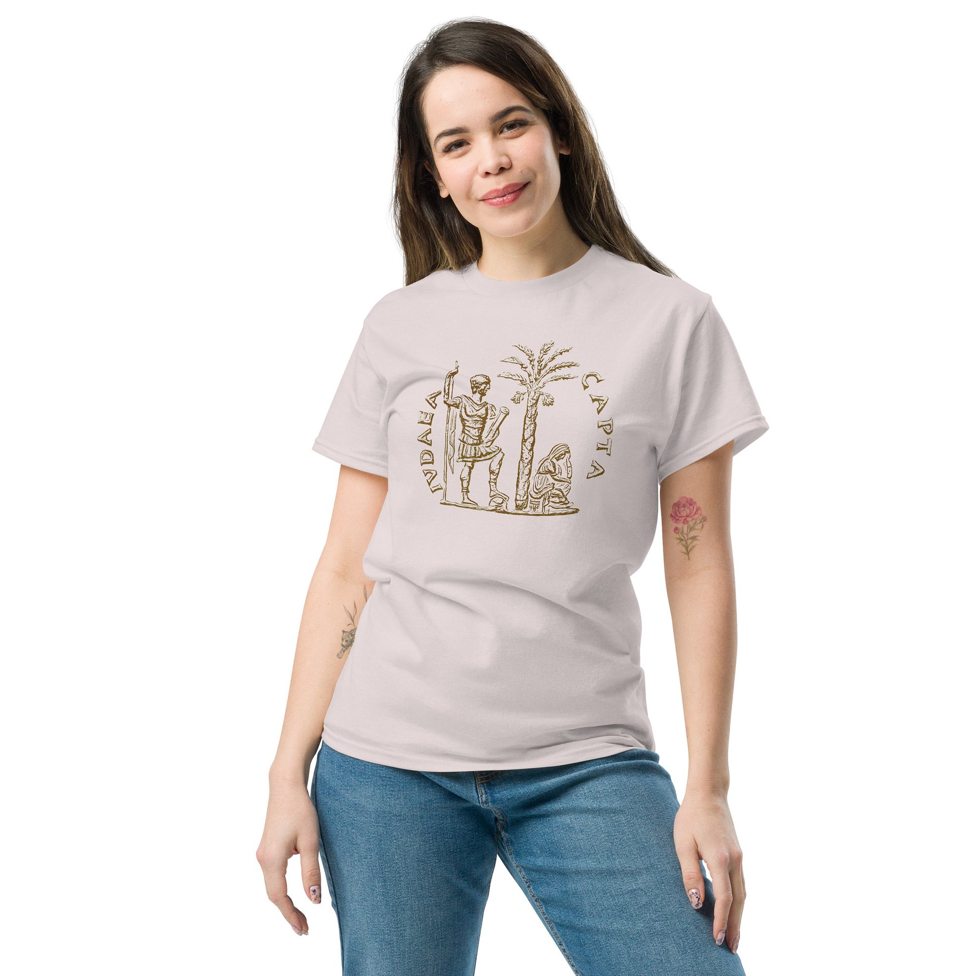 Roman IVDAEA CAPTA Judea Authentic Art T-Shirt product image (11)