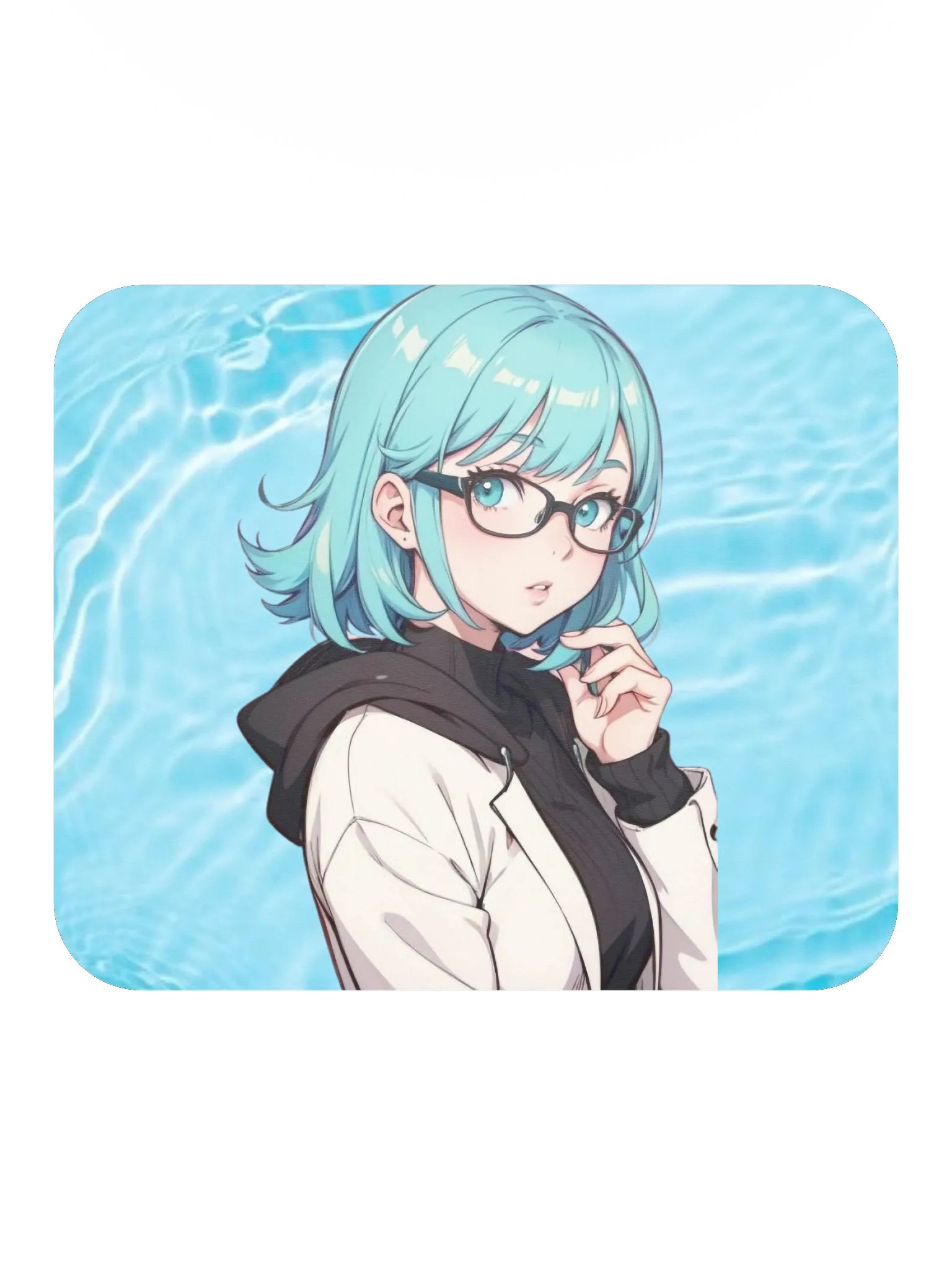 (AQUA Waifu) K Classic Mouse Pad product image (2)