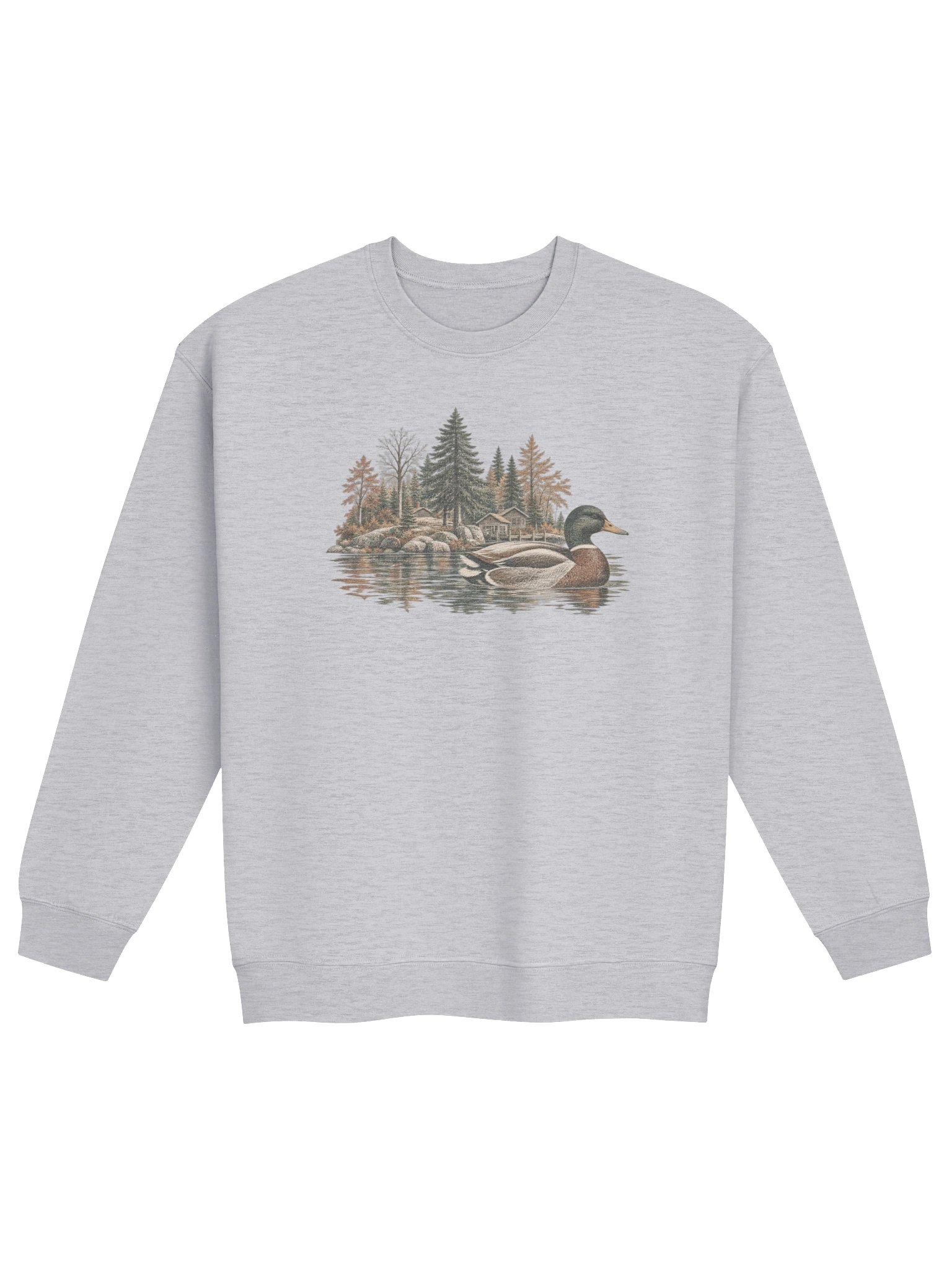 Autumn Lakeside Duck Crewneck product image (1)