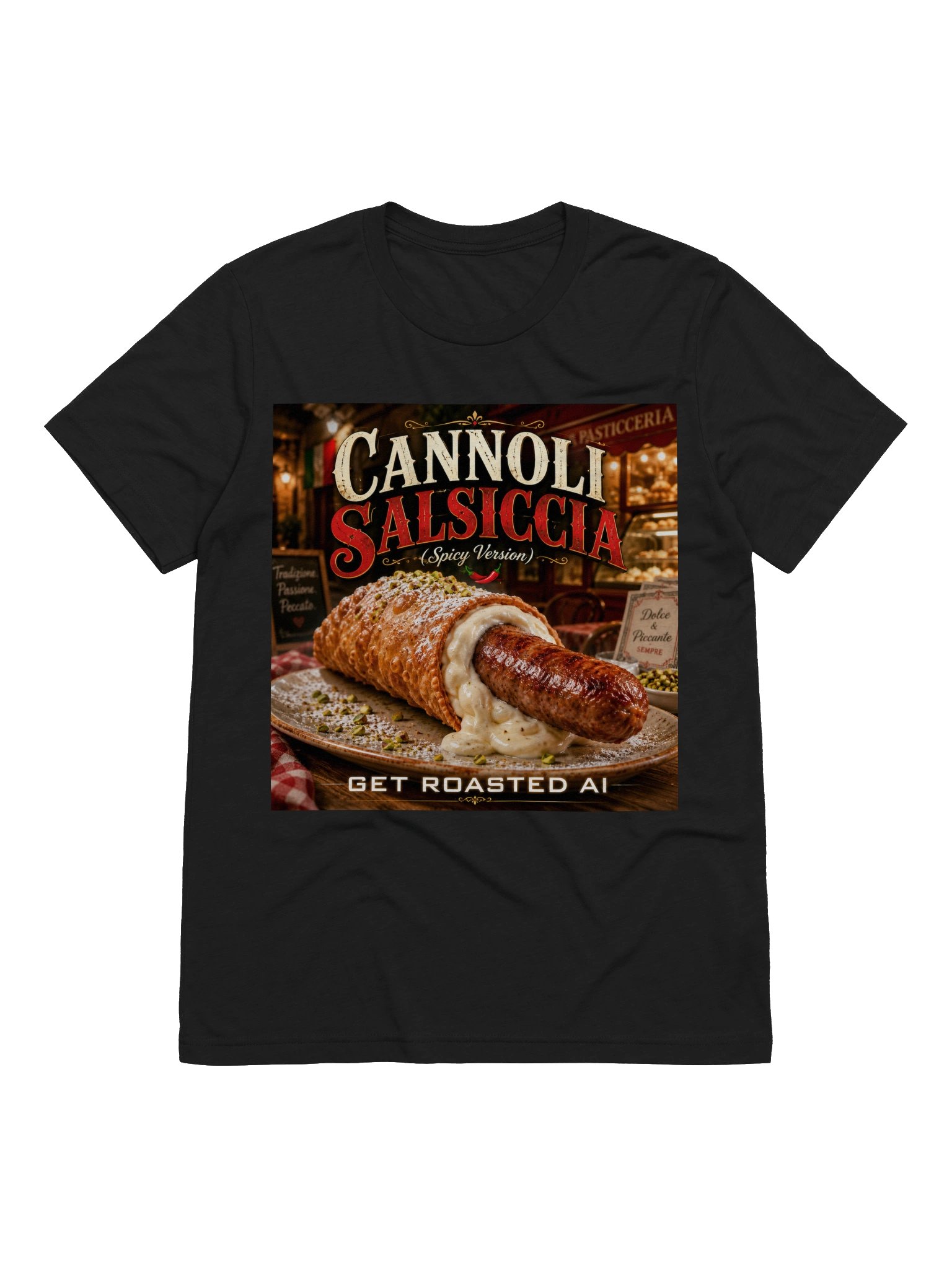 Cannoli Salsiccia - Ultra-Soft Triblend T-Shirt product image (10)
