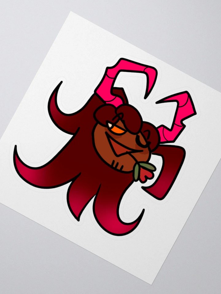 Asmodeus Sticker Plain product image (6)