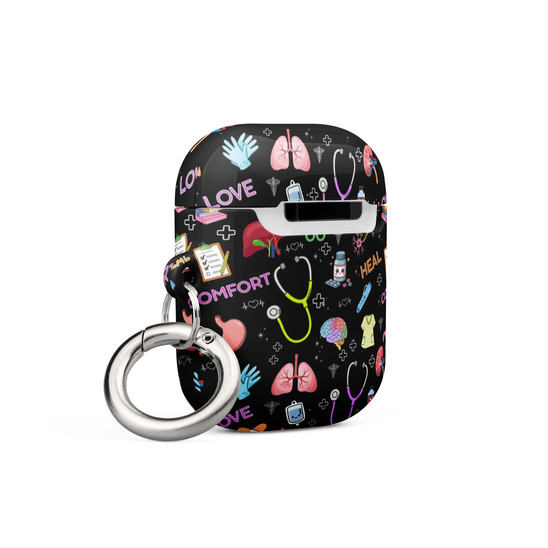 Nurse AirPods® Case All-Over-Print Nursing Student Designed by Nurse Sarah® product image (4)