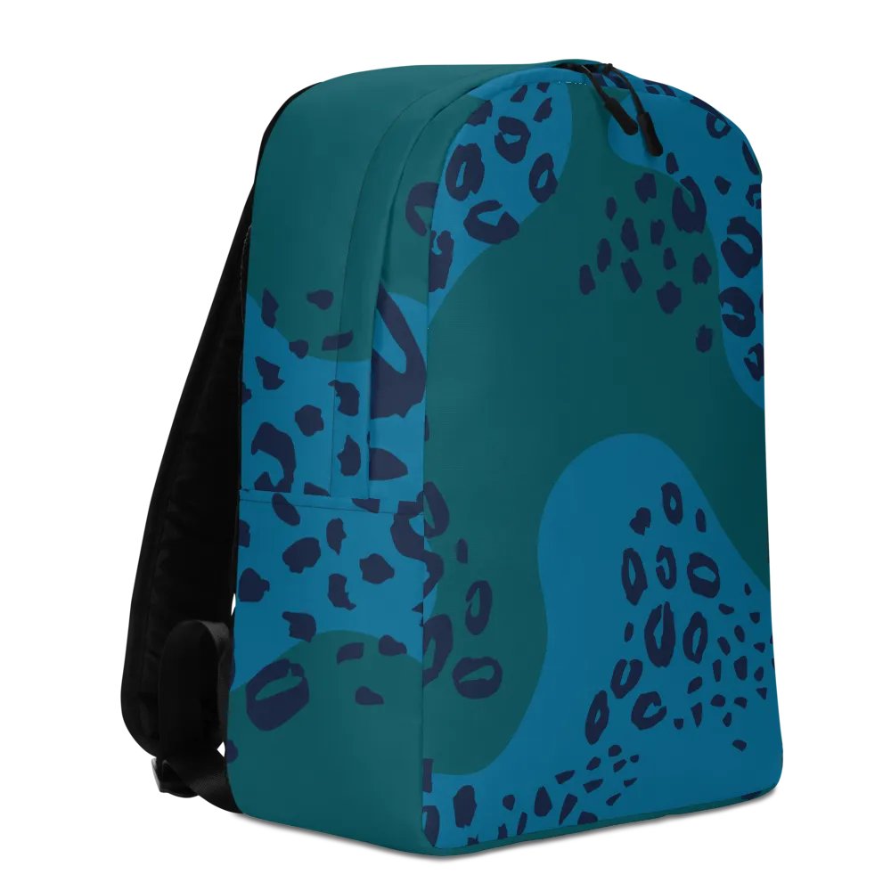 Teal Camo Dreams All-Over Backpack product image (3)