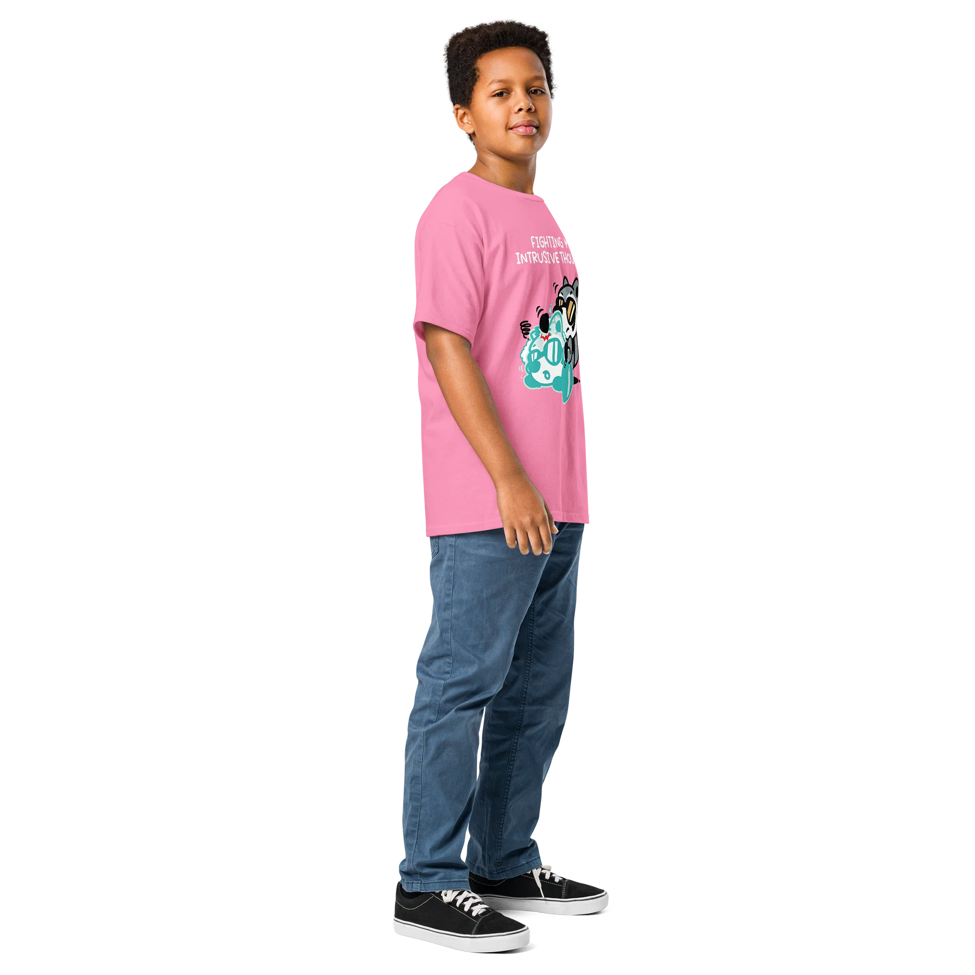 Fighting My Intrusive Thoughts Kid's T-Shirt product image (34)