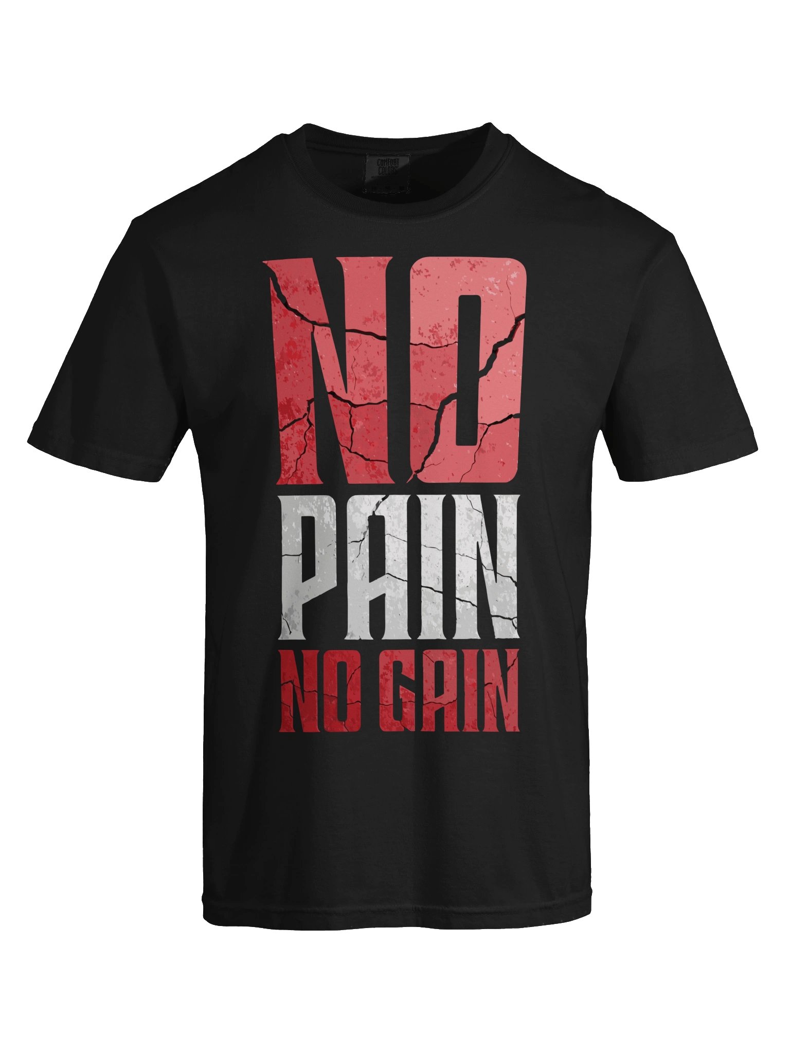 No Pain No Gain Gym T-Shirt – Motivational Workout Tee for Men product image (5)