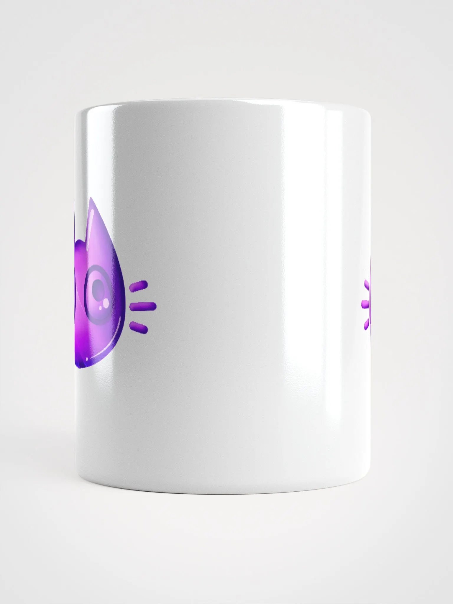 Purple Cat Face Mug product image (5)