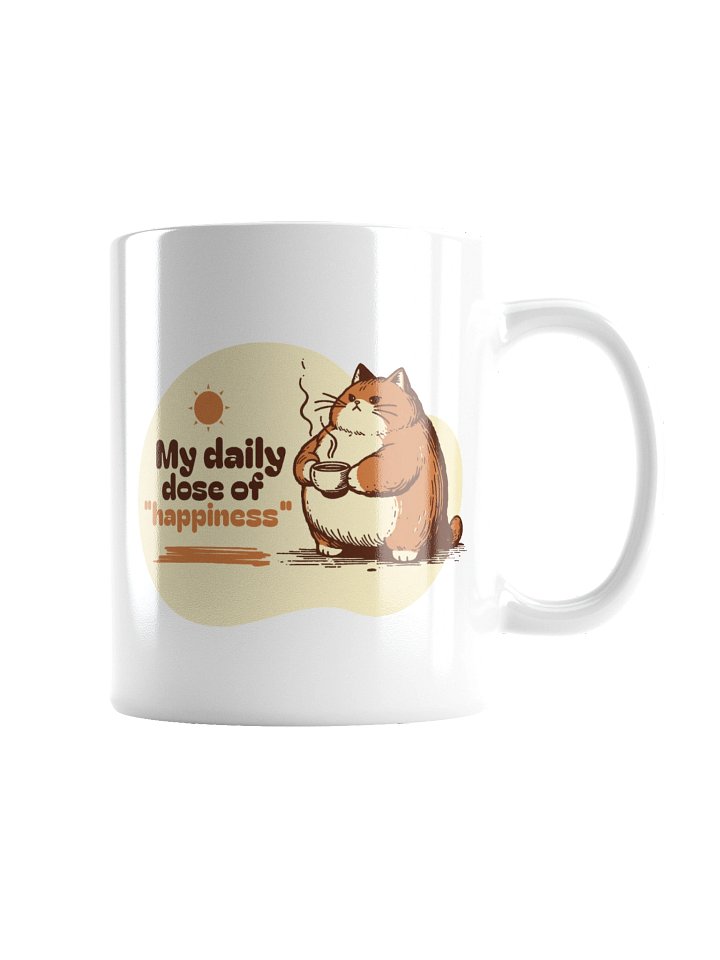 Whimsical Fat Cat Mug Perfect for Coffee Enthusiasts product image (2)