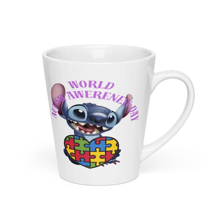 Stitch Gamer's Heart Latte Mug product image (2)