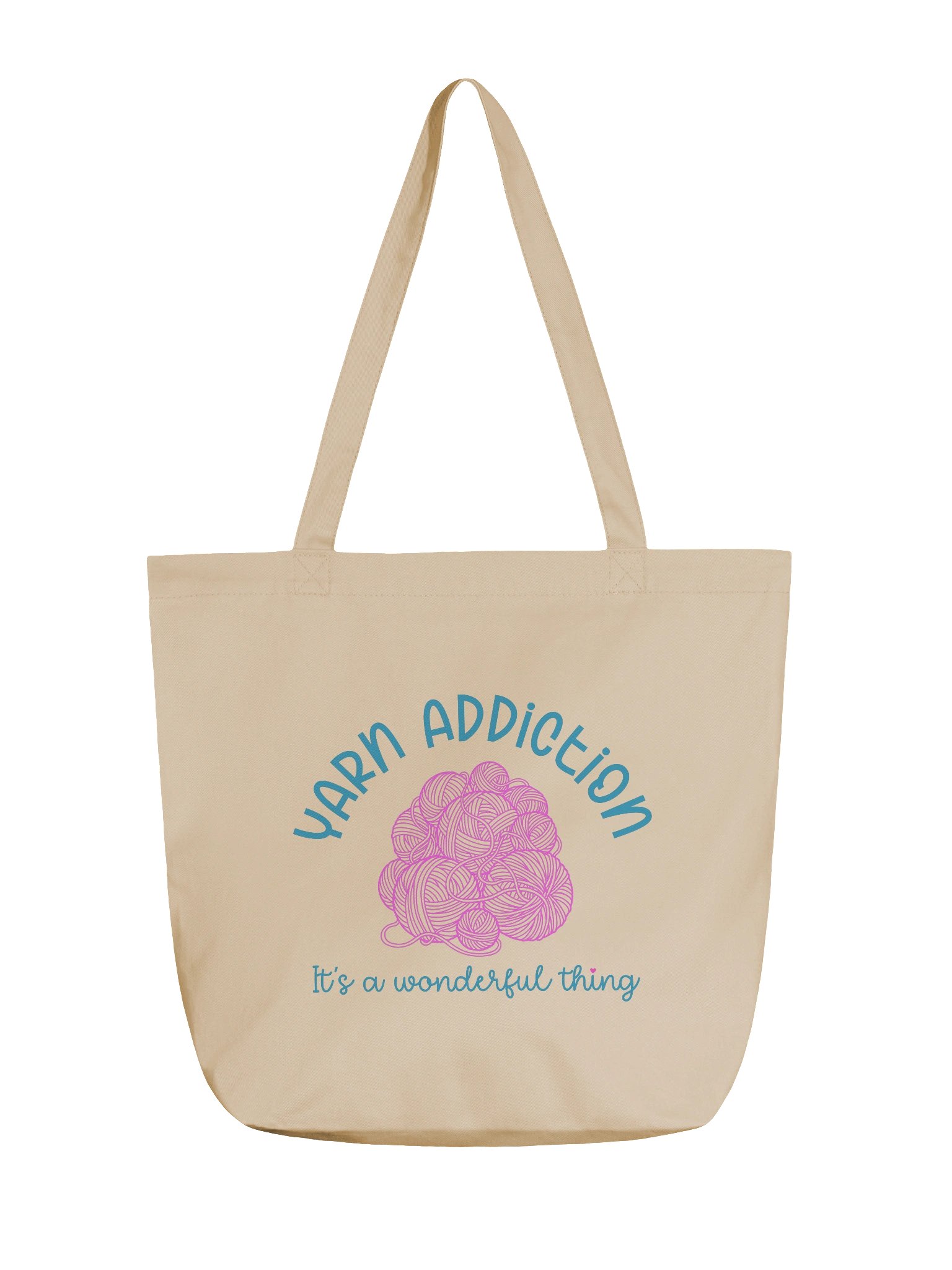 Yarn Addiction – It’s a Wonderful Thing Tote Bag product image (1)