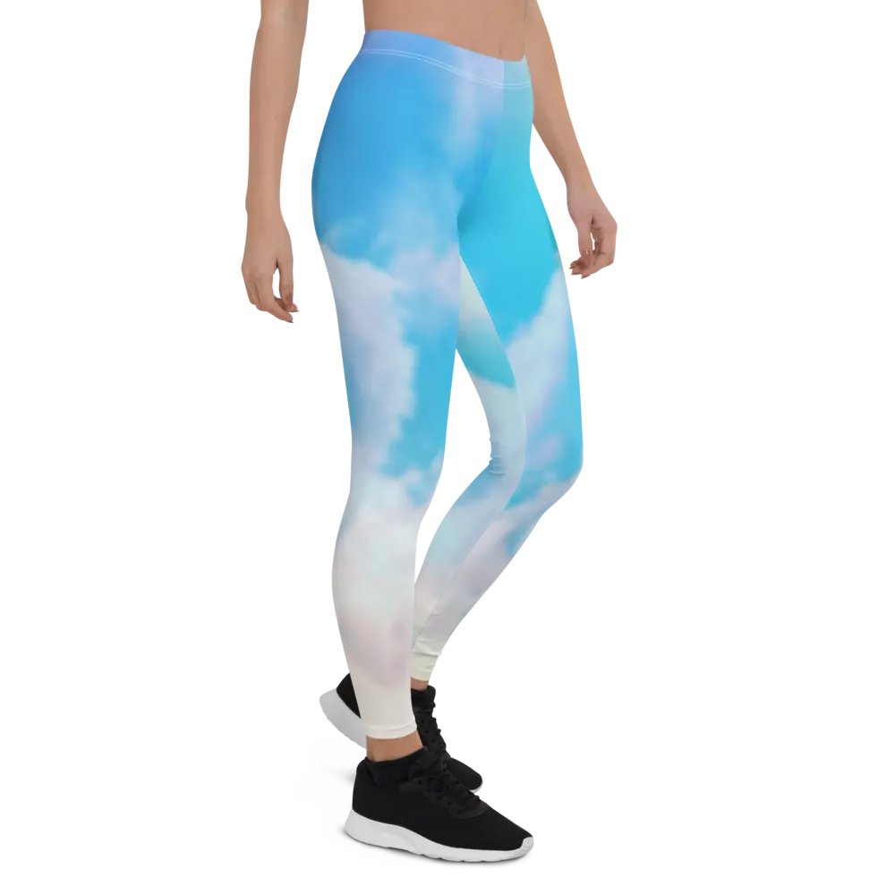 Blur cloud rainbow Design Legging - V6 product image (7)