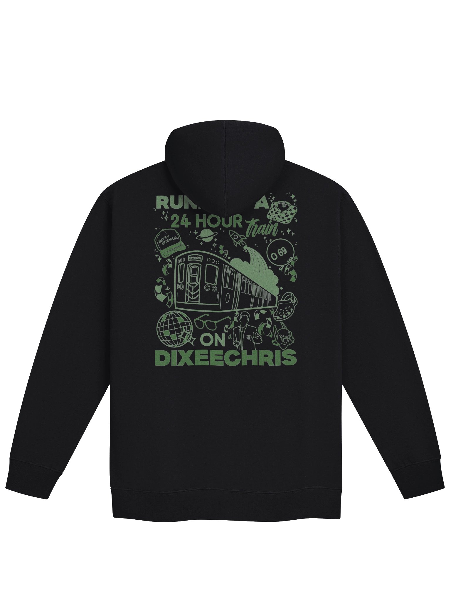 24hr Train Zip-Up - Green product image (1)