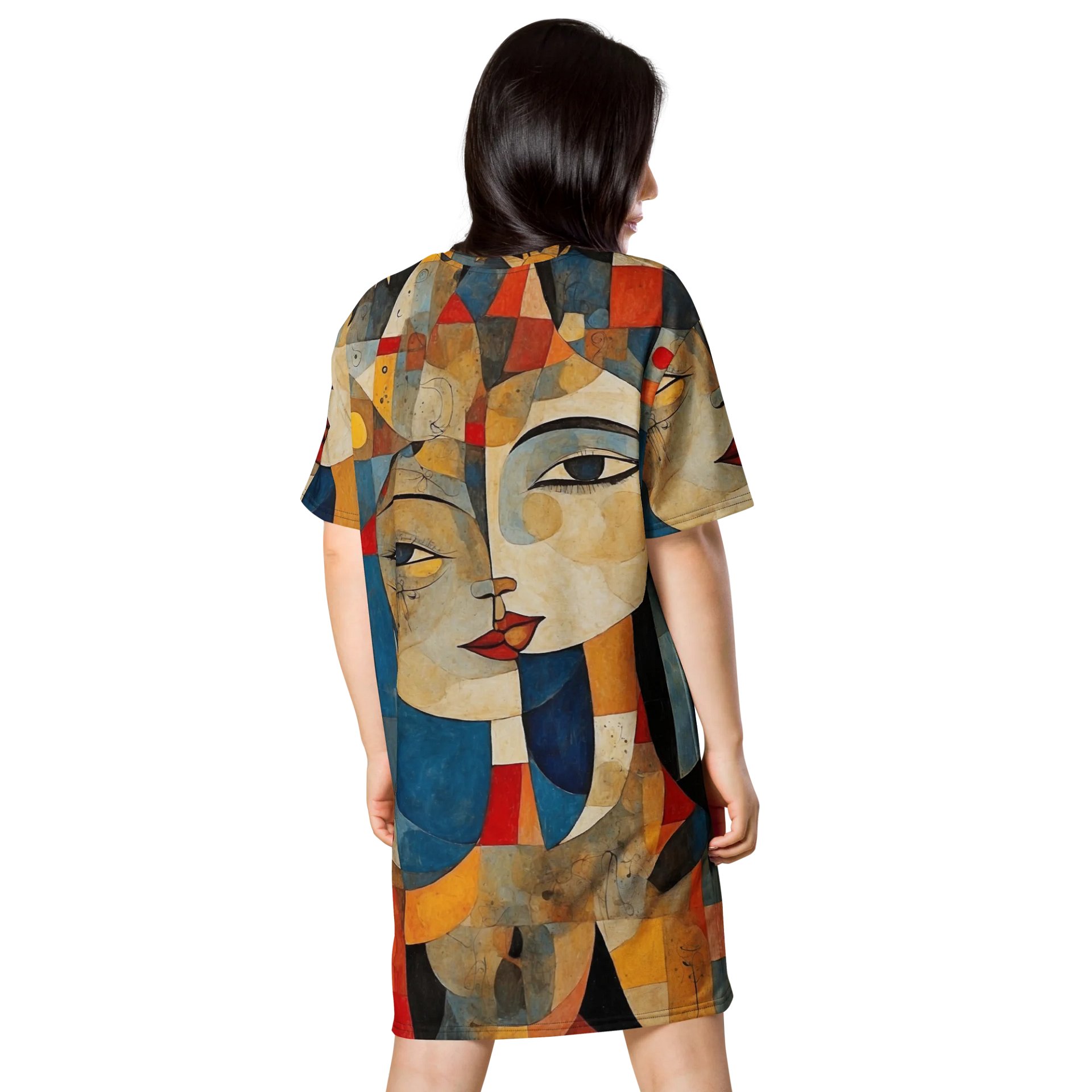 Celestial Symmetry T-Shirt Dress product image (2)