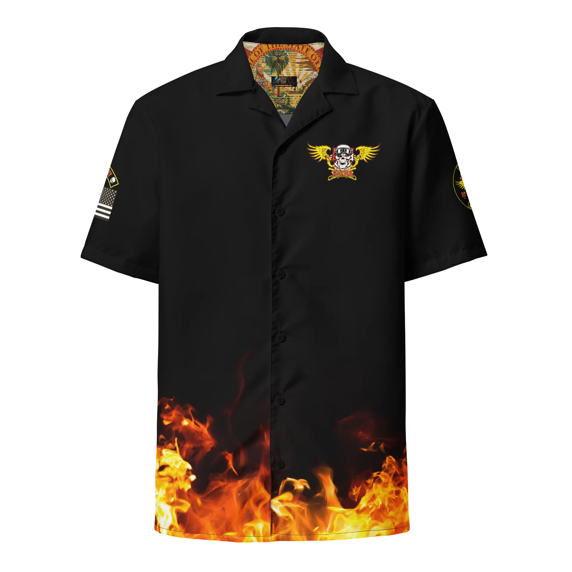 USCRA "Flames" Club Shirt product image (1)