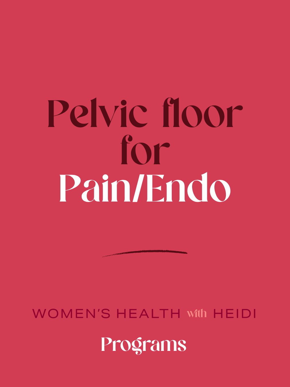 Pelvic floor for pelvic pain/endo product image (1)