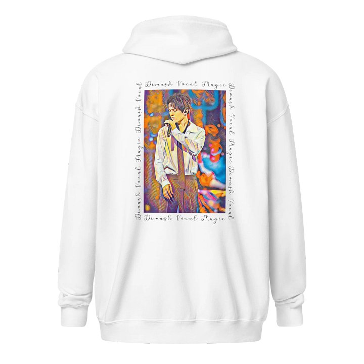 Singer From Kazakhstan Zippered Gildan Unisex Hoodie product image (9)