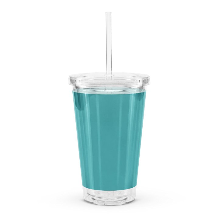 The Donna Howell Show Bible-Flourish Double Wall Clear Plastic Tumbler product image (2)