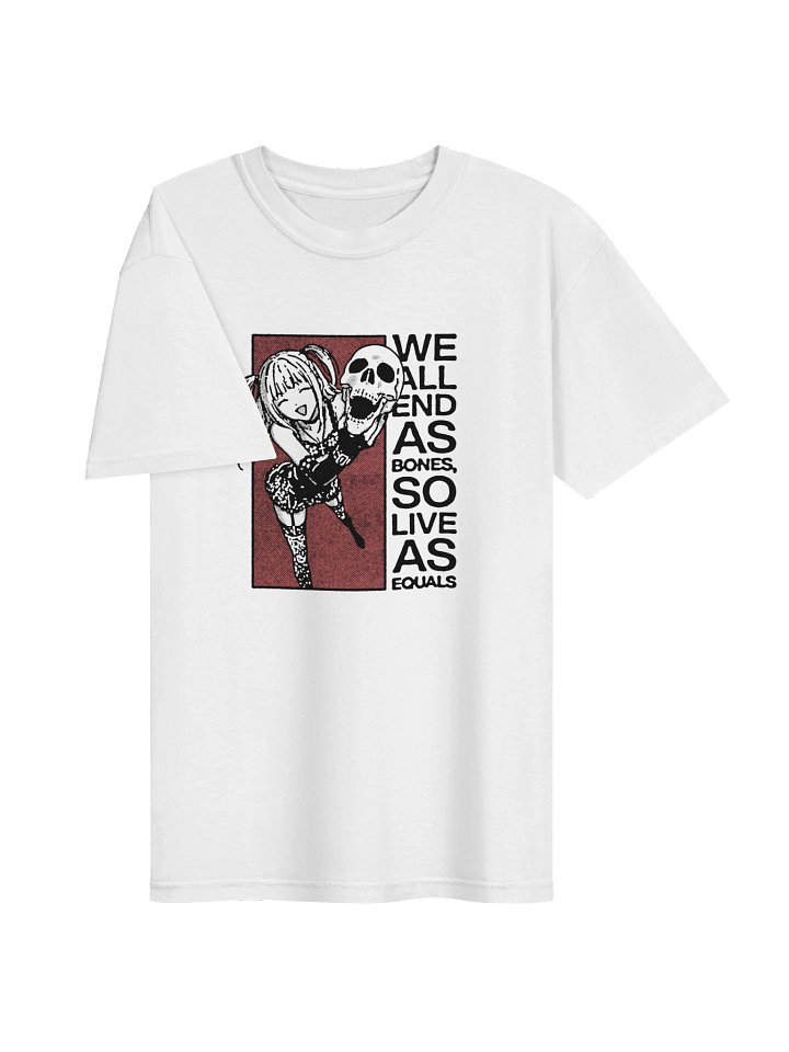 EQUALS ! T-shirt. white front vers. product image (2)