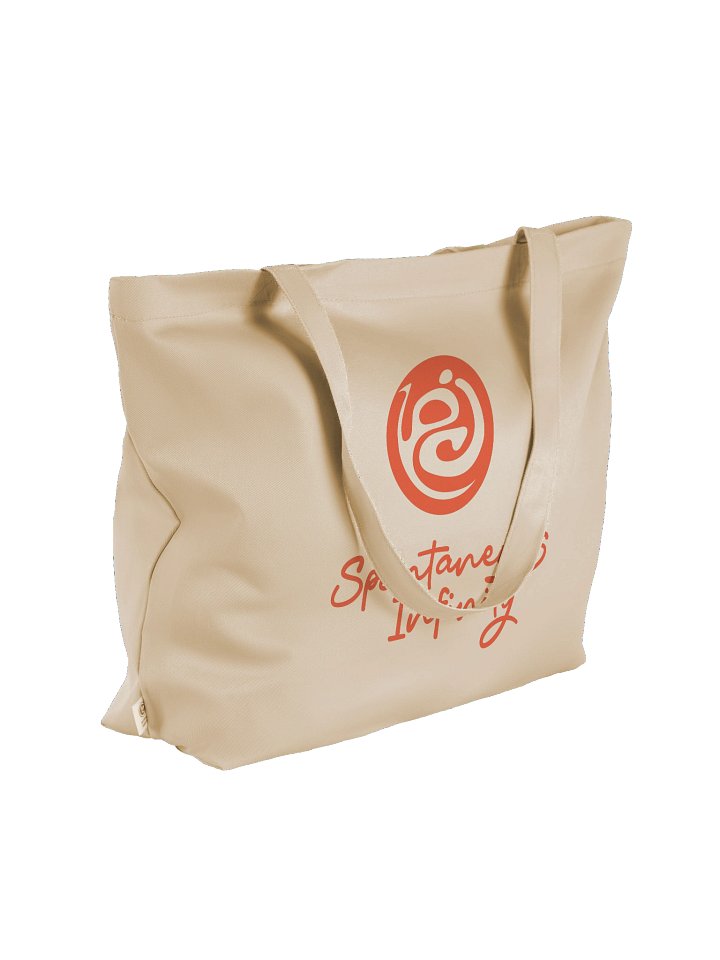 One Jazz Spontaneous Infinity Tote Bag (Oyster) product image (2)