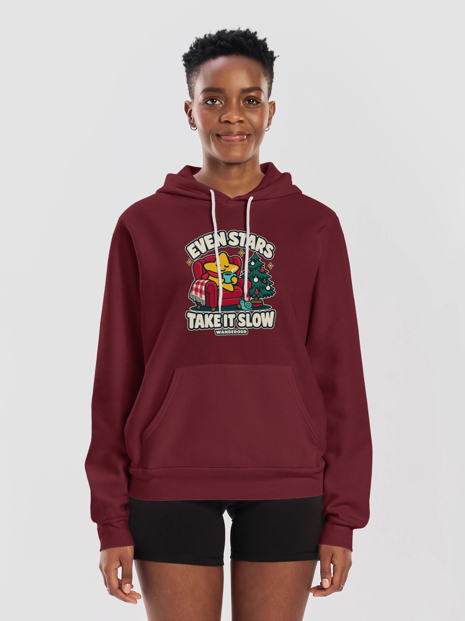 Christmas Star Supersoft Hoodie – Take It Slow | WanderOdd product image (33)