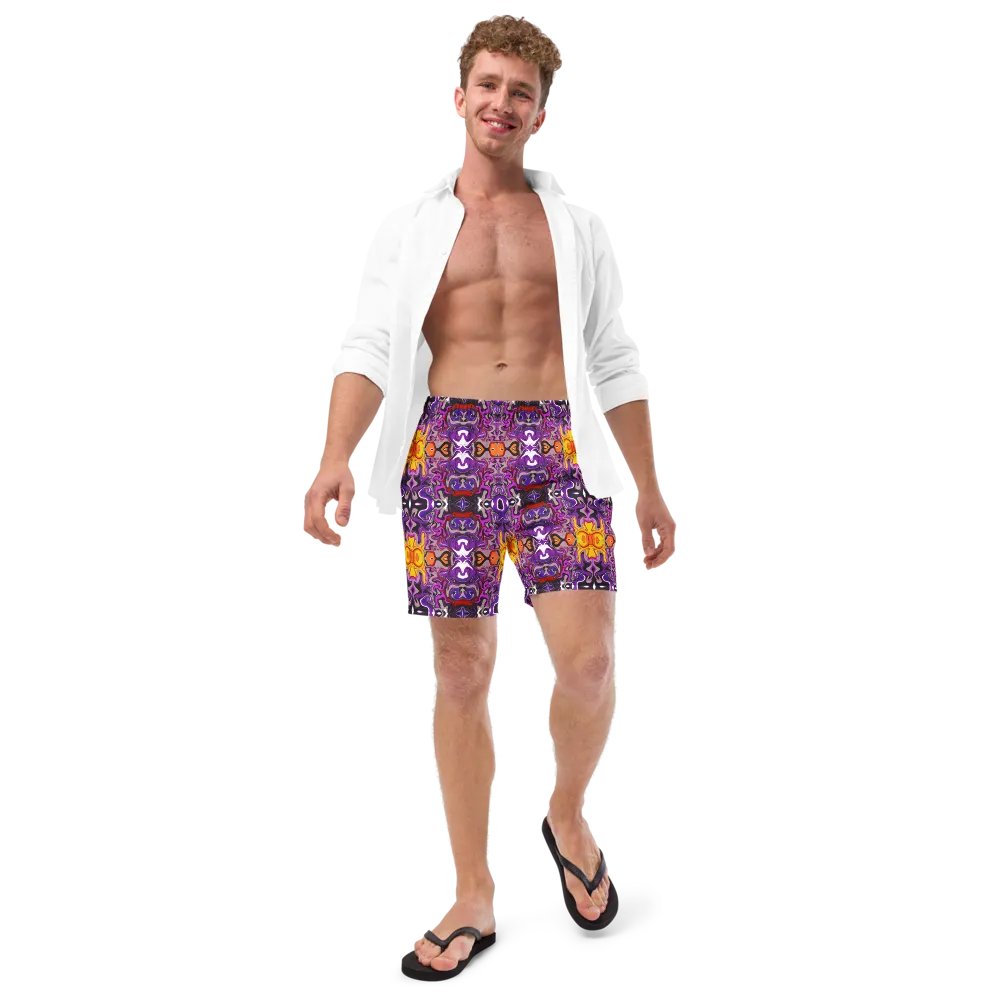 African Inspired Symmetry Design Swim Trunks product image (12)