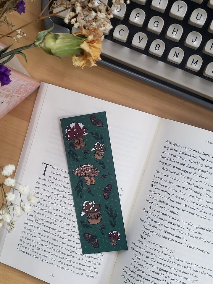Mushroom Bookmark product image (1)
