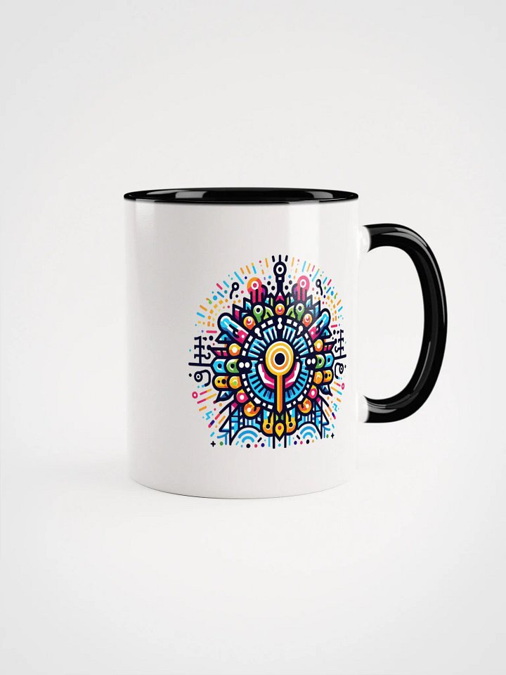 Symmetrical Mandala Ceramic Mug product image (5)