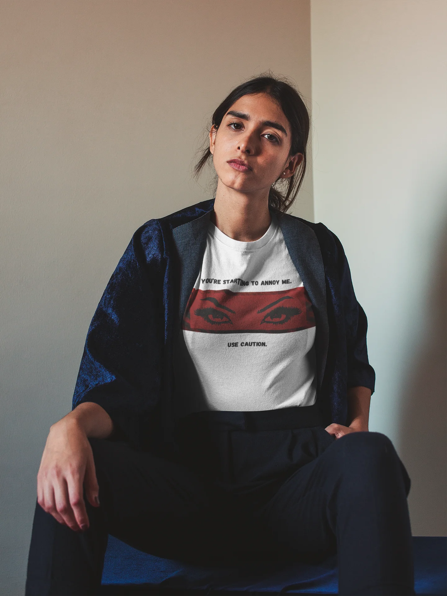 "Use Caution" Light T-shirt product image (2)