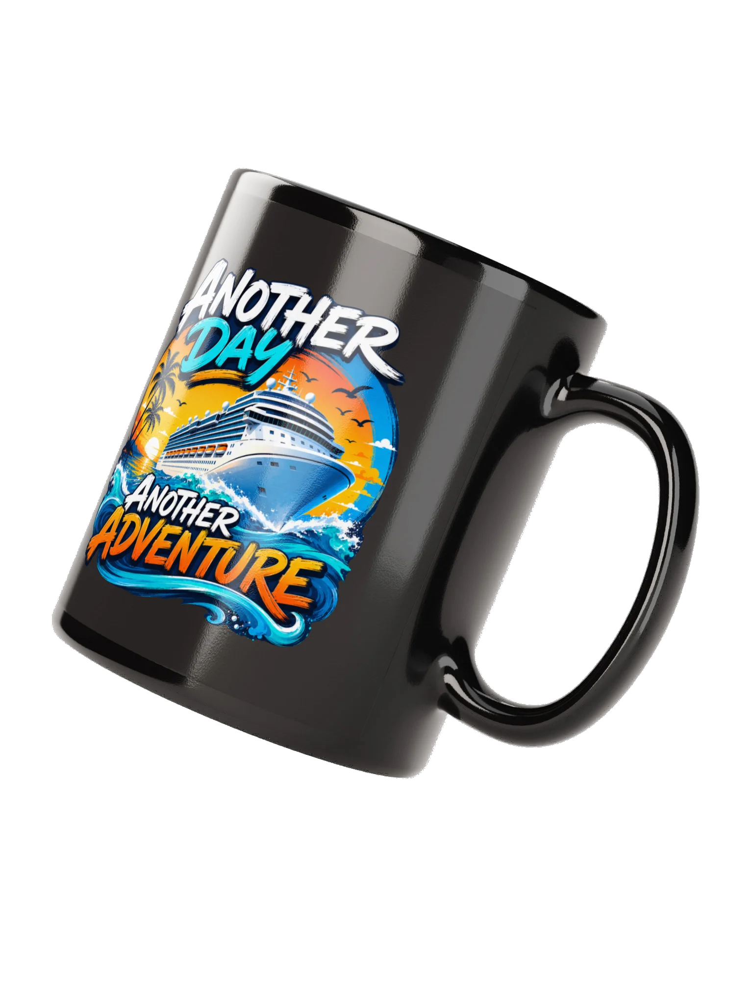 Another Day, Another Adventure Cruise Coffee Mug product image (4)