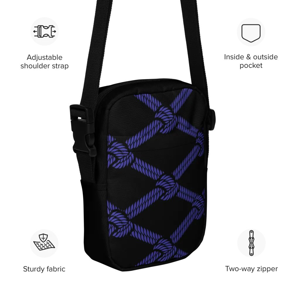 Diamond Tie hip bag (stealthy purple) product image (4)