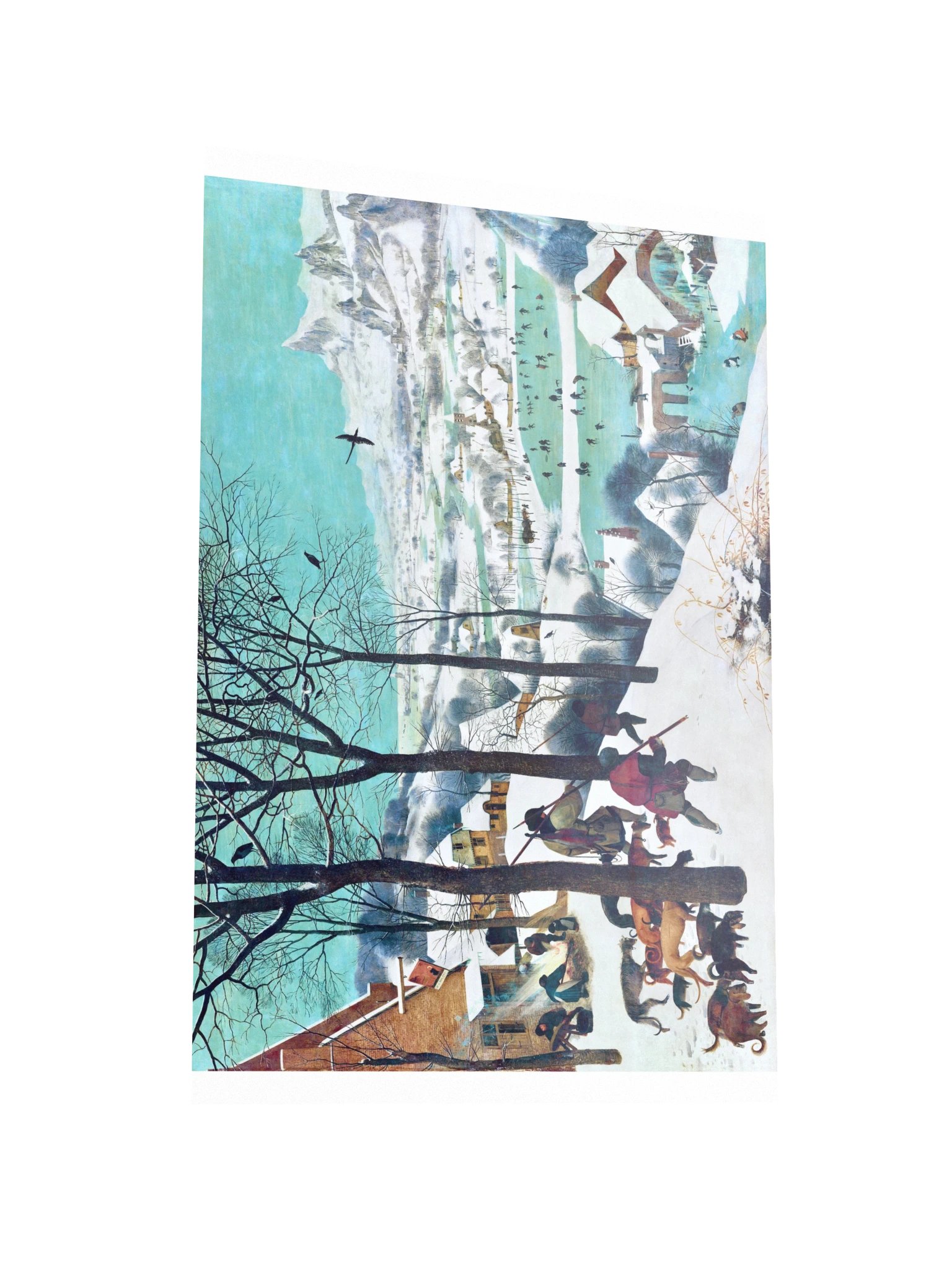 Hunters in the Snow (Winter) — Large Poster product image (3)