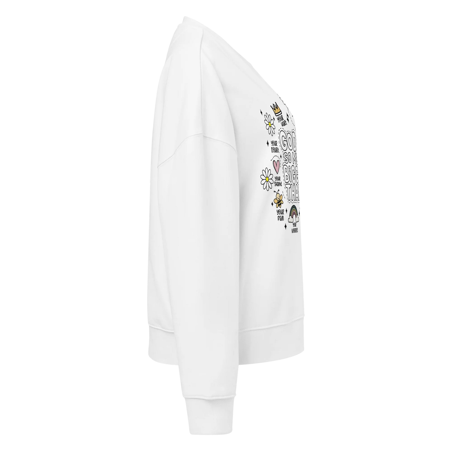 Bigger Than Organic Crew Neck Sweatshirt product image (4)