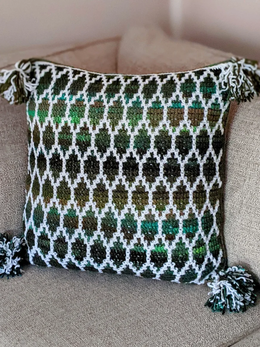 Surfside Mosaic Pillow Crochet Pattern product image (4)