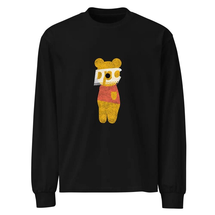 Black DPC Bear Unisex Long Sleeve Shirt product image (1)