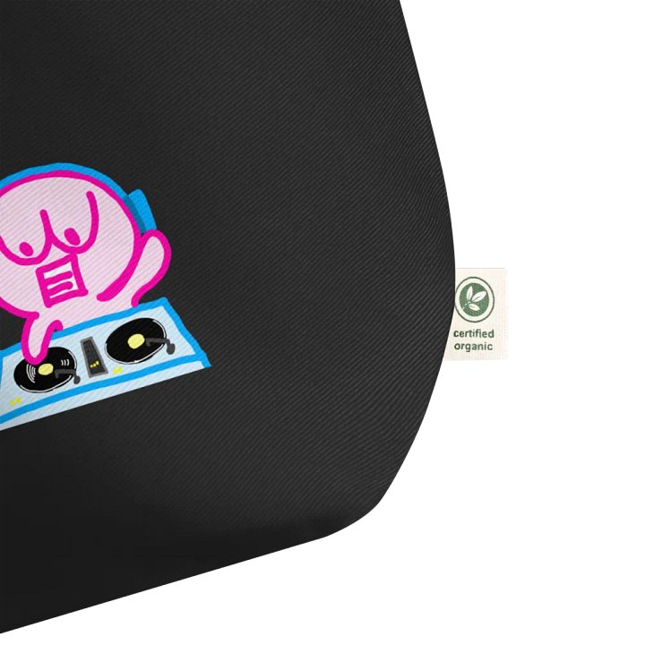 Tote Bag: Logo LEO (left) and Let's DJ! (right) (Both are front) product image (3)