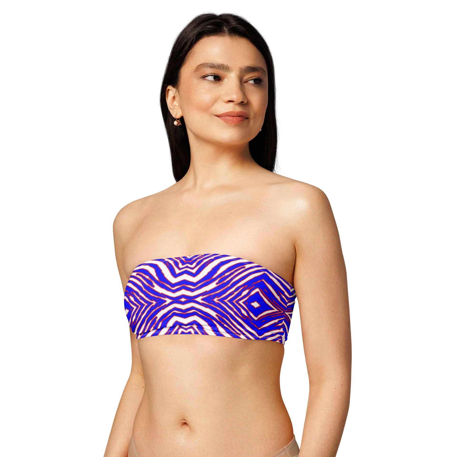 TABLE CRUSHER ULTIMATE BILLS FAN Bandeau Bikini Top product image (1)