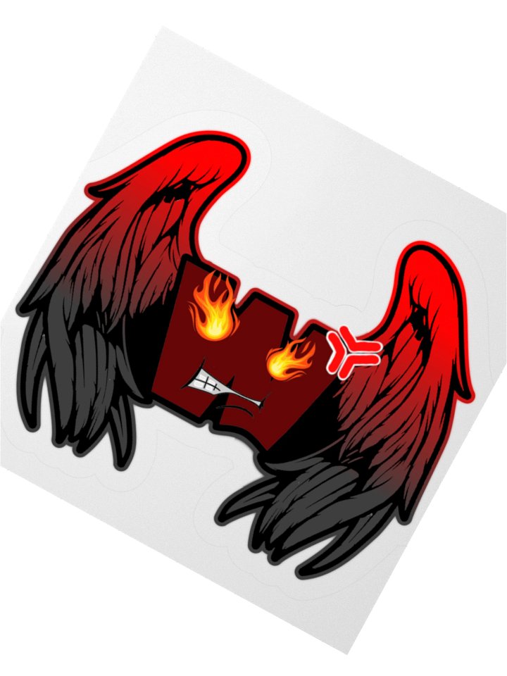 Fiery Wings Kiss Cut Stickers product image (3)