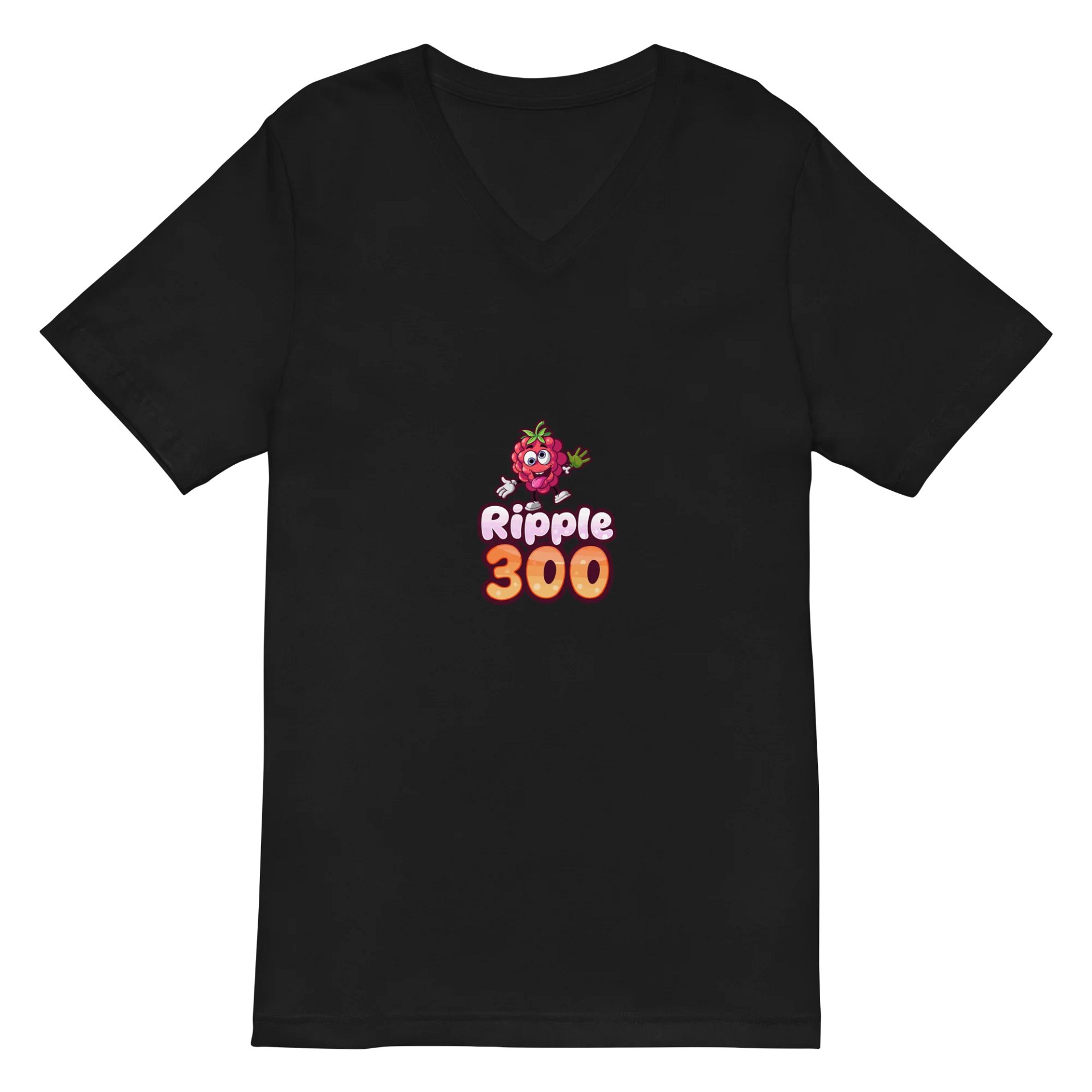 Ripple Logo V Neck T Shirt product image (2)