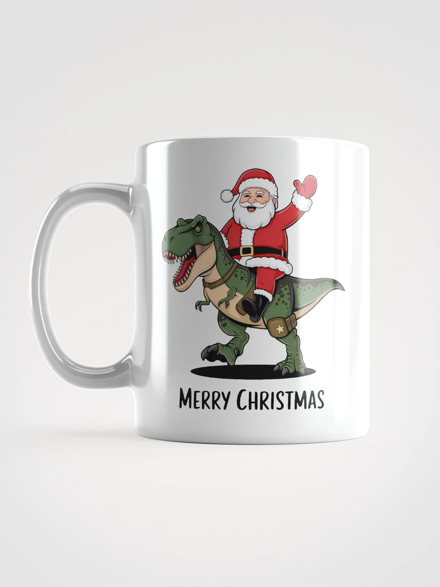 Santa on a Dino Mug product image (6)