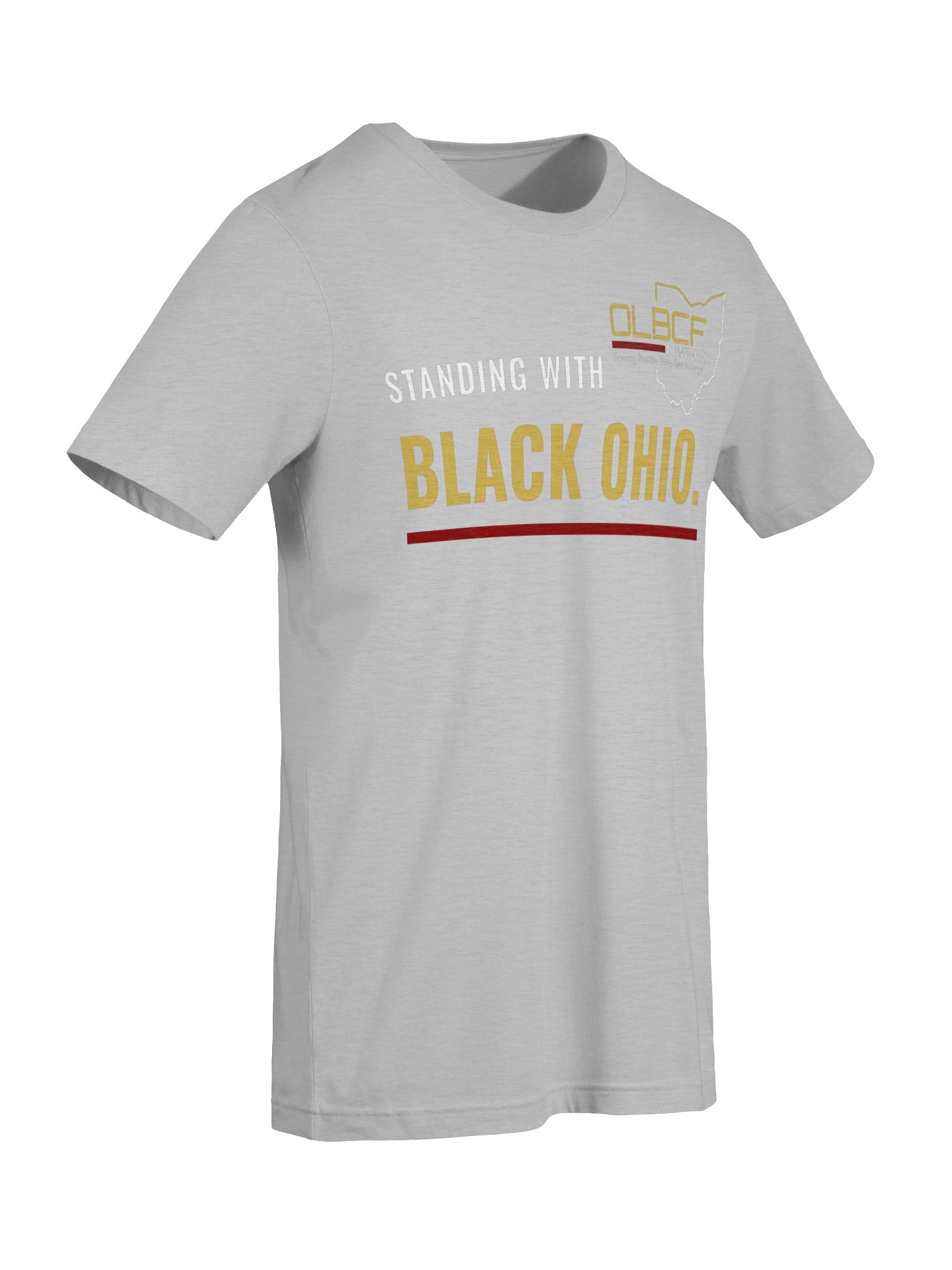 OLBCF Standing With Black Ohio Tee product image (7)