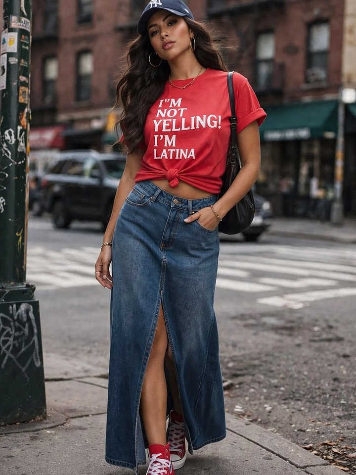 Latina Yelling Streetwear Tee product image (1)