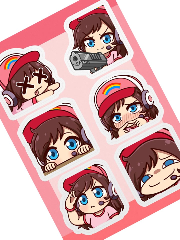 Emote Sheet 3 product image (1)