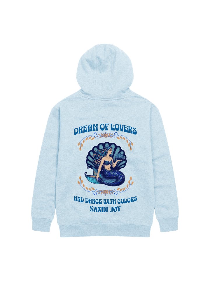 Sky Blue Hoodie - Dream of Lovers and Dance with Colors product image (2)