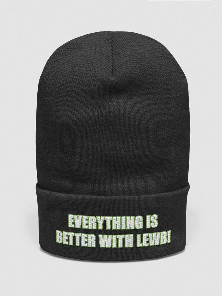 Everything is Better With LEWB! - Beanie Cap product image (2)