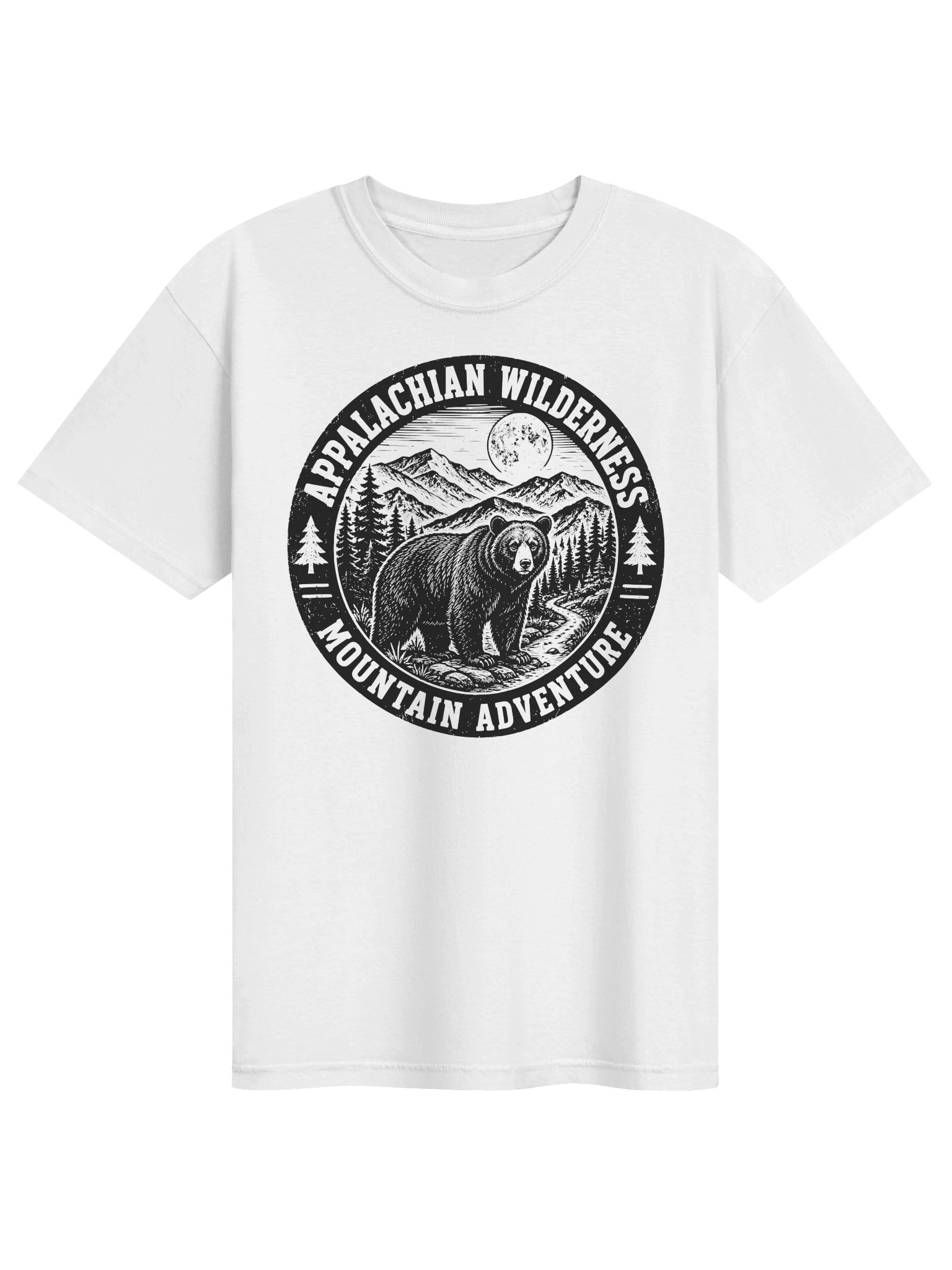 Appalachian Wilderness Bear T-Shirt | Vintage Mountain Outdoor Tee product image (6)